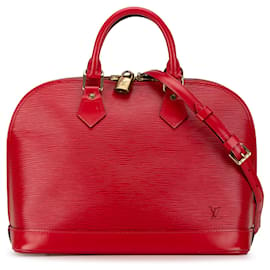 Louis Vuitton-Louis Vuitton Red Epi Alma PM-Red