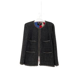 Chanel 2019B collection Jacket in Grey Grey