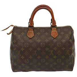 Louis Vuitton-LOUIS VUITTON Handtasche Monogram Speedy 30 M41526 LV Auth 77282-Monogramm