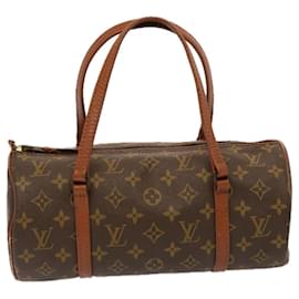 Louis Vuitton-LOUIS VUITTON Monogram Papillon 30 Hand Bag Vintage M51385 LV Auth 77128-Monogram