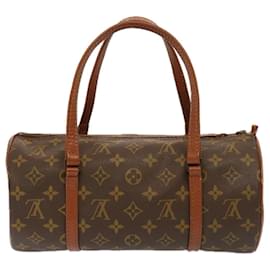 Louis Vuitton-LOUIS VUITTON Monogram Papillon 30 Hand Bag Vintage M51385 LV Auth 77128-Monogram