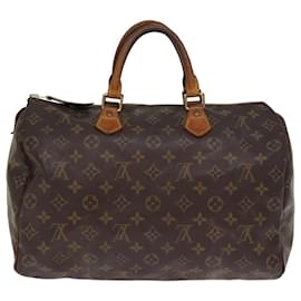 Louis Vuitton-LOUIS VUITTON Handtasche Monogram Speedy 35 M41524 LV Auth 77285-Monogramm