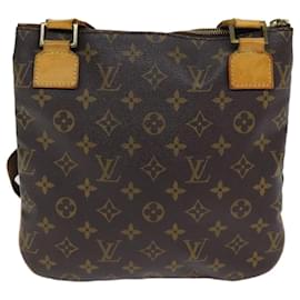 Louis Vuitton-LOUIS VUITTON Monogram Pochette Bosphore Shoulder Bag M40044 LV Auth ep4544-Monogram