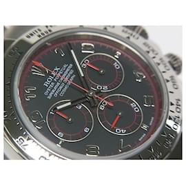 Rolex-ROLEX Daytona 18KWG blackAR 116509 D series Mens-Black