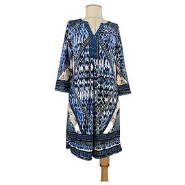 Robe bleue Hale Bob Taille M Bleu