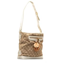 Louis Vuitton-Brown Louis Vuitton Monogram Sabbia Besace Shoulder Bag-Brown