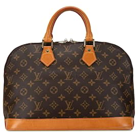 Louis Vuitton-Braune Louis Vuitton Monogramm Alma PM Handtasche-Braun