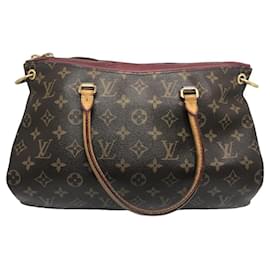 Louis Vuitton-Louis Vuitton monogram Pallas model bag-Dark brown