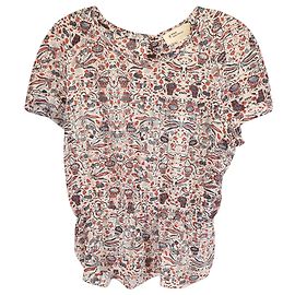 Blusa estampada Isabel Marant Étoile en seda multicolor Otro