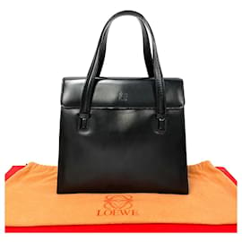 Loewe-Bolso de cuero Loewe Bolso de cuero en excelente estado-Negro