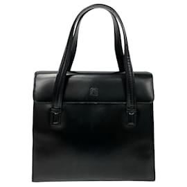 Loewe-Bolso de cuero Loewe Bolso de cuero en excelente estado-Negro