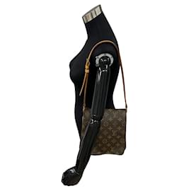 Louis Vuitton-Bolsa de ombro Musette Salsa em lona Louis Vuitton M51387 em muito bom estado-Marrom