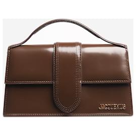 Jacquemus-Brown Le Grand Bambino top handle bag-Brown