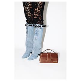 Jacquemus-Brown Le Grand Bambino top handle bag-Brown