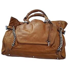 Borsa Chloé Paddington in pelle color cammello Cammello