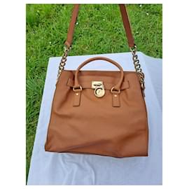Michael Kors-Michael Kors Hamilton bag-Camel