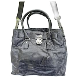 Michael Kors-Michael Kors Black Hamilton Bag-Black