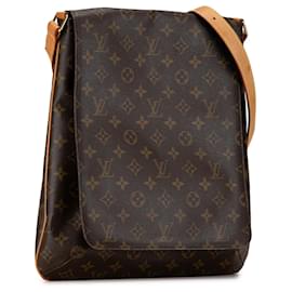 Louis Vuitton-Louis Vuitton Brown Monogram Musette Salsa GM-Brown