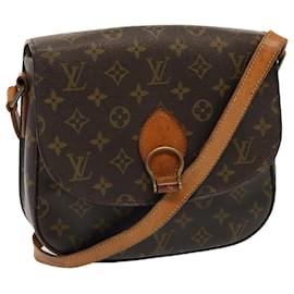 Louis Vuitton-LOUIS VUITTON Monogram Saint Cloud GM Schultertasche M51242 LV Auth ep4430-Monogramm