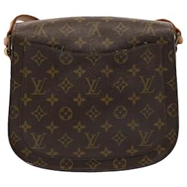 Louis Vuitton-LOUIS VUITTON Monogram Saint Cloud GM Schultertasche M51242 LV Auth ep4430-Monogramm