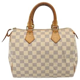 Louis Vuitton-LOUIS VUITTON Sac à main Speedy 25 Damier Azur N41534 LV Auth 77168-Autre