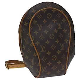 Louis Vuitton-LOUIS VUITTON Monogram Ellipse Rucksack Schultertasche M51125 LV Auth 77424-Monogramm