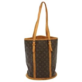 Louis Vuitton-LOUIS VUITTON Sac à épaule Monogram Bucket GM Vintage M42236 LV Auth 77156-Monogramme