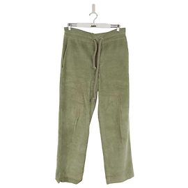 Isabel Marant Pantalones rectos de algodón Caqui