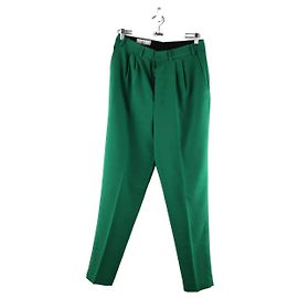 Ami Gerade Wollhosen Grün