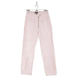 Isabel Marant Jeans rectos de algodón Rosa
