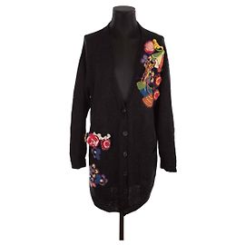Loewe Cardigan de lã preto Preto