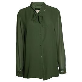 Autre Marque Un'altra cosa, blusa trasparente verde Verde