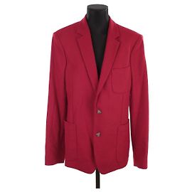 Chaqueta de lana roja Ami Roja