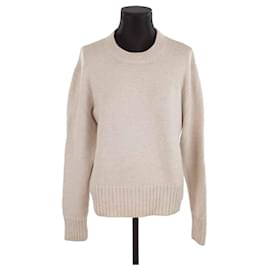 Ami Beiger Wollpullover Beige