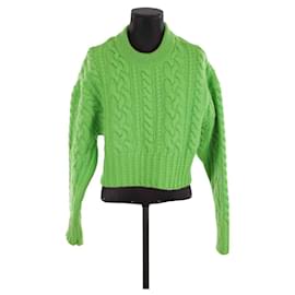 Ami Pull en laine Vert