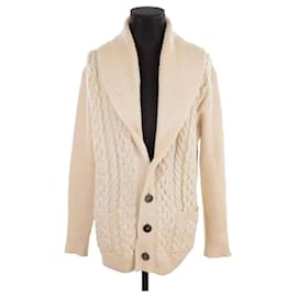 Ami Beige Wollcardigan Beige