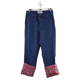 Loewe Jean en coton Bleu