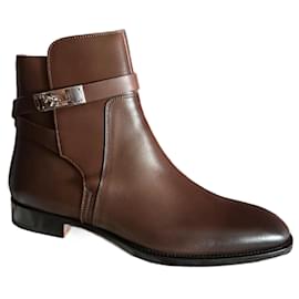 Hermès-Boots-Brown