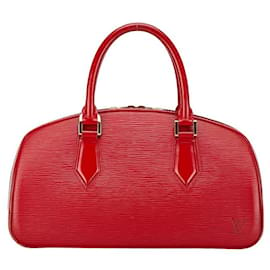 Louis Vuitton-Sac à main en cuir Epi Jasmine Louis Vuitton M52087 en très bon état-Rouge