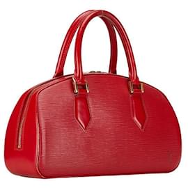 Louis Vuitton-Louis Vuitton Epi Jasmine Leather Handbag M52087 in Very Good Condition-Red