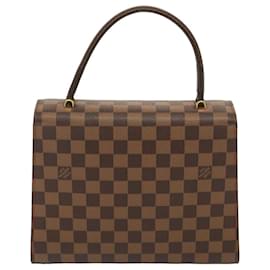 Louis Vuitton-LOUIS VUITTON Sac à main Damier Ebene Malesherbes N51379 LV Auth 77542-Autre