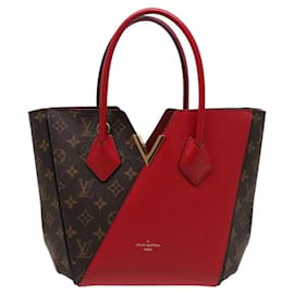 Louis Vuitton-LOUIS VUITTON Monogram Kimono PM Handtasche Rot M41856 LV Auth yk13252A-Rot