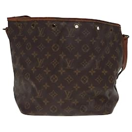 Louis Vuitton-LOUIS VUITTON Monogram Petit Noe Shoulder Bag M42226 LV Auth 77985-Monogram