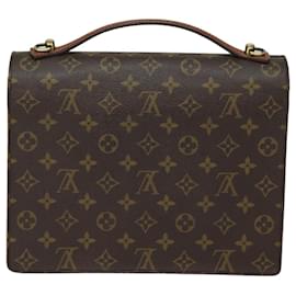 Louis Vuitton-LOUIS VUITTON Monogram Monceau 28 Sac à main 2way M51185 LV Auth th5046-Monogramme