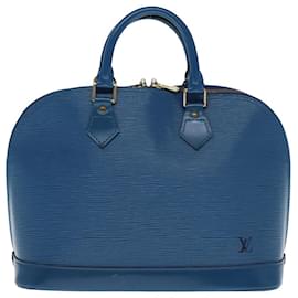 Louis Vuitton-LOUIS VUITTON Sac à main Epi Alma Bleu Toledo M52145 LV Auth 77909-Bleu