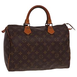 Louis Vuitton-LOUIS VUITTON Sac à main Monogram Speedy 30 M41526 LV Auth 78729-Monogramme