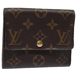 Louis Vuitton-LOUIS VUITTON Monogram Portefeuille Anais Wallet M60402 LV Auth 78646-Monogram