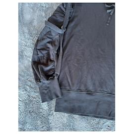 Ann Demeulemeester-Ann Demeulemesteer Bondage Black Hoodie size M-Black
