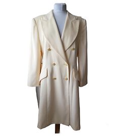 Angora-Jacke von Escada Weiß
