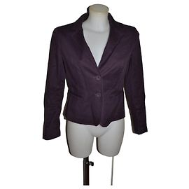 Chaqueta Impérial de algodón morado oscuro M Morado oscuro